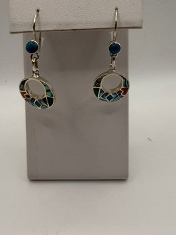 Multi-Stone Dangle Earrings