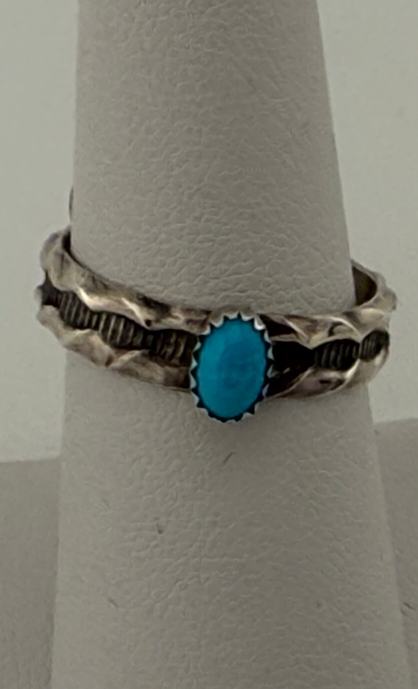 Turquoise and Sterling Silver Ring