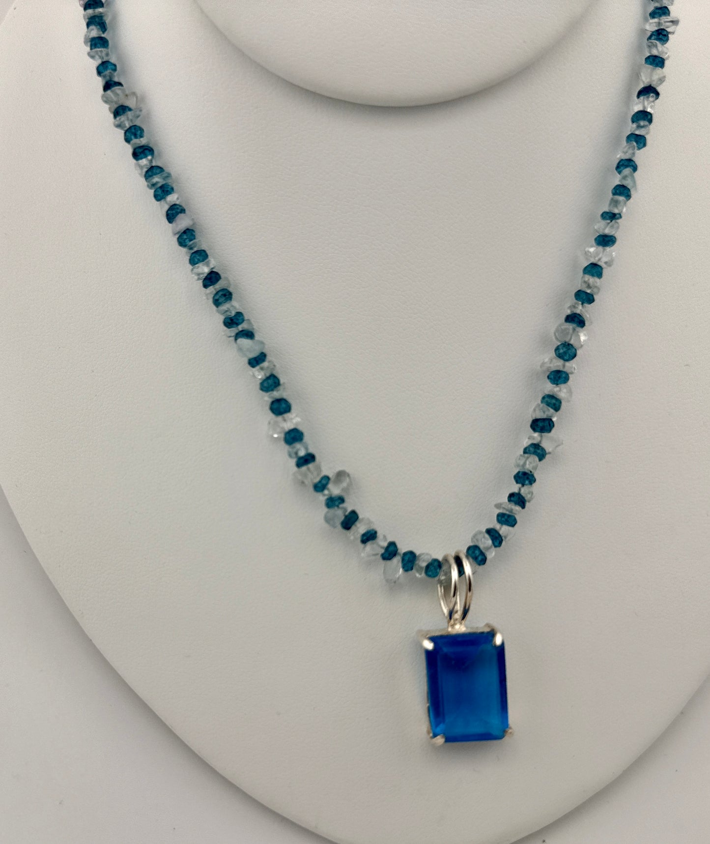 London Blue Topaz & Blue Topaz Necklace