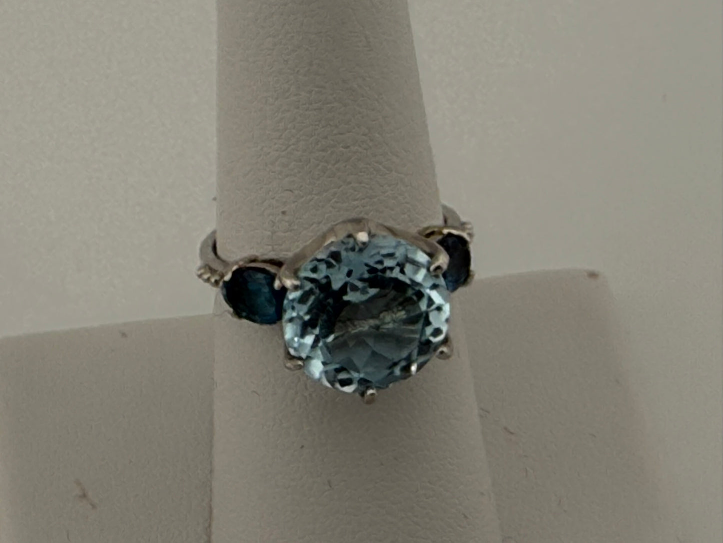 Blue Topaz Ring