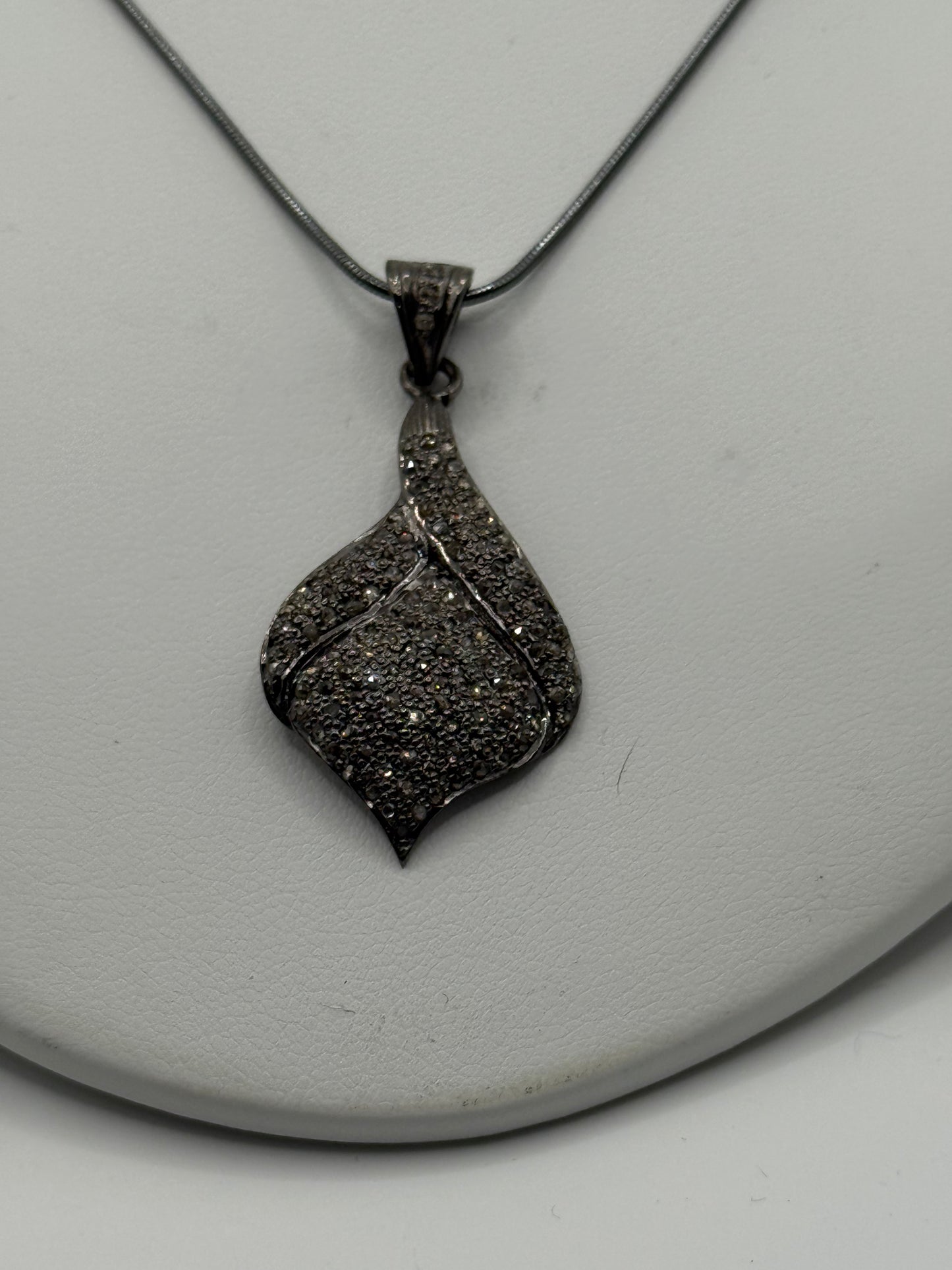 Diamond Flower Necklace