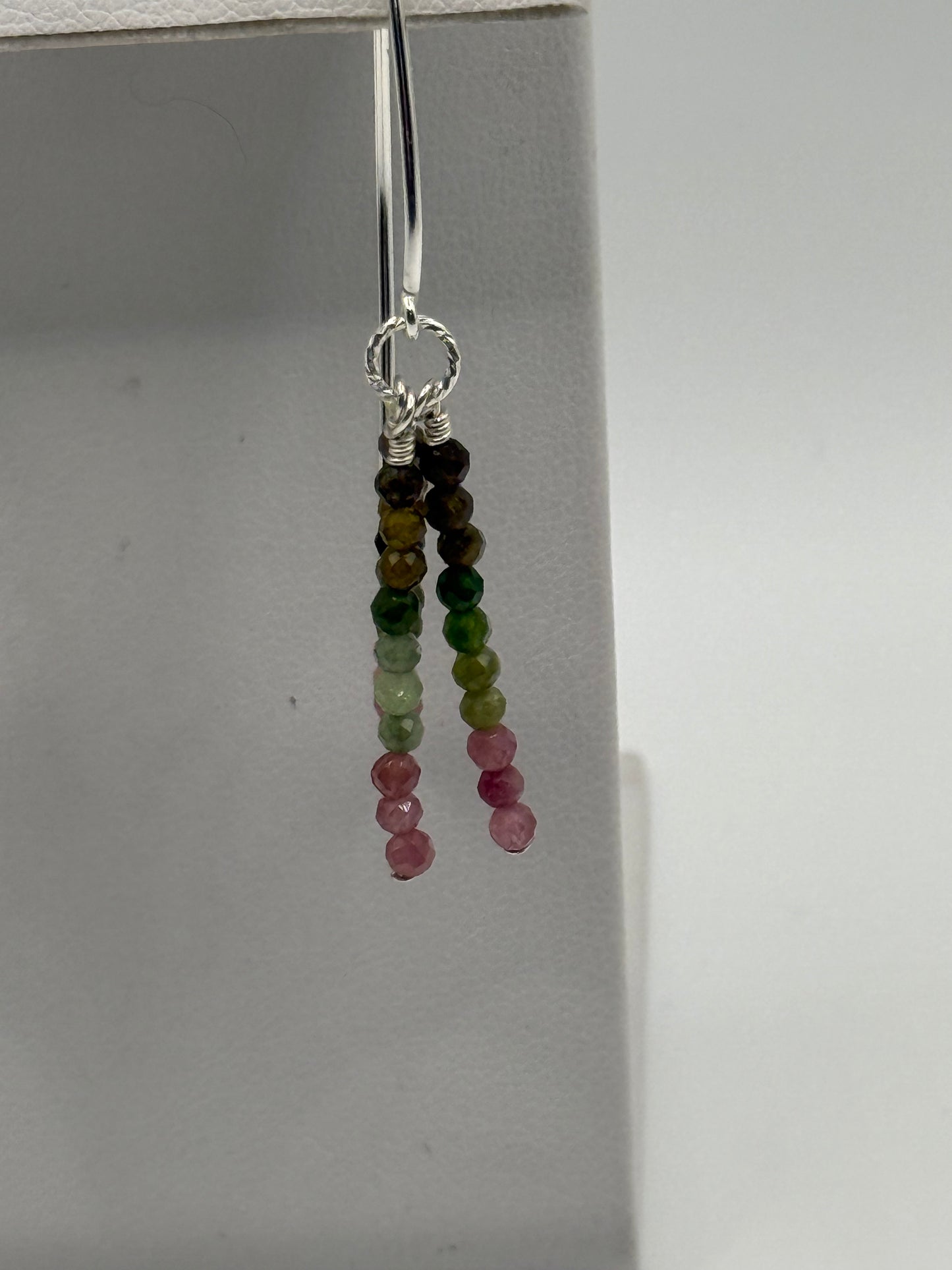 Multi Color Tourmaline Earrings