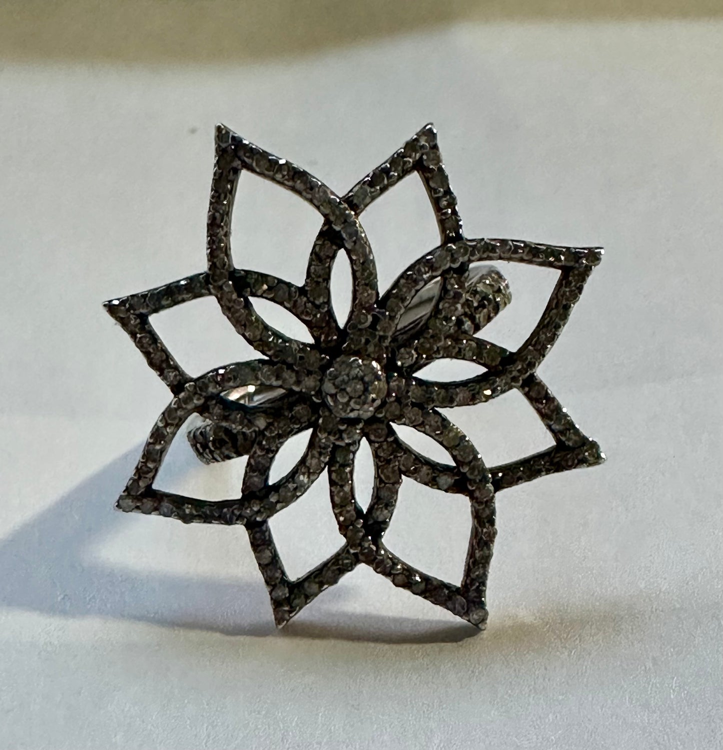 Flower Diamond Ring