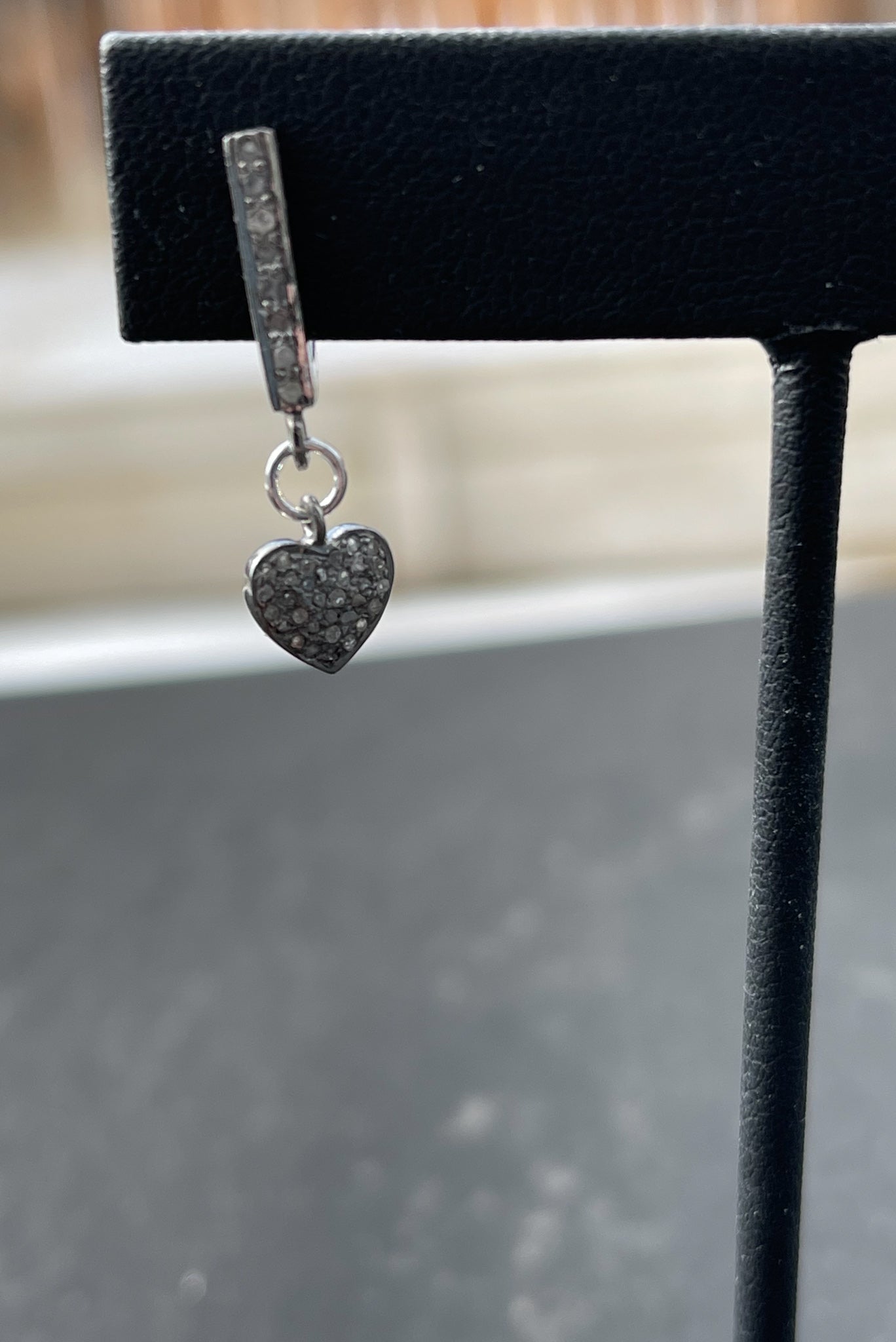 Heart Diamond Earrings