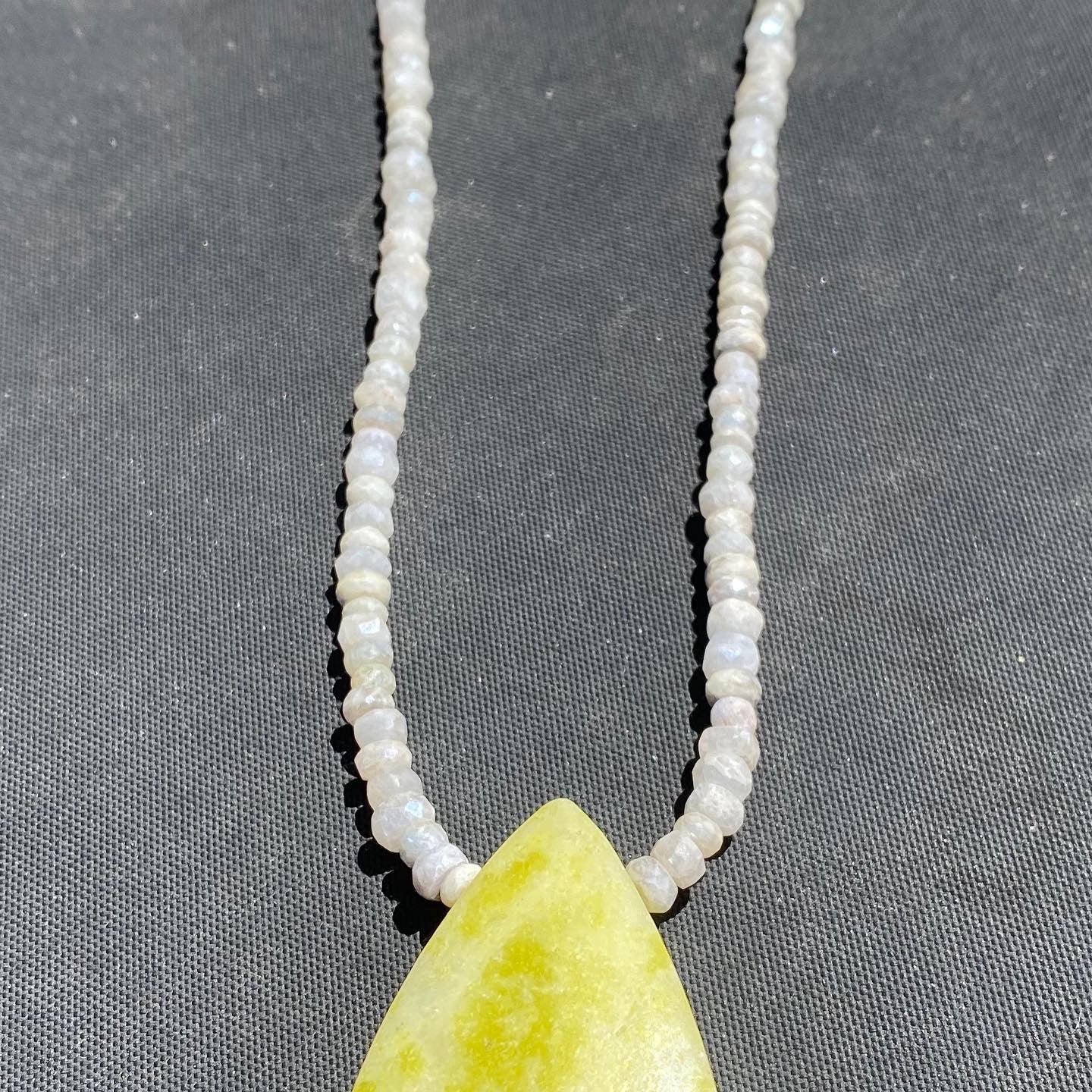 Jade and Sapphire Necklace