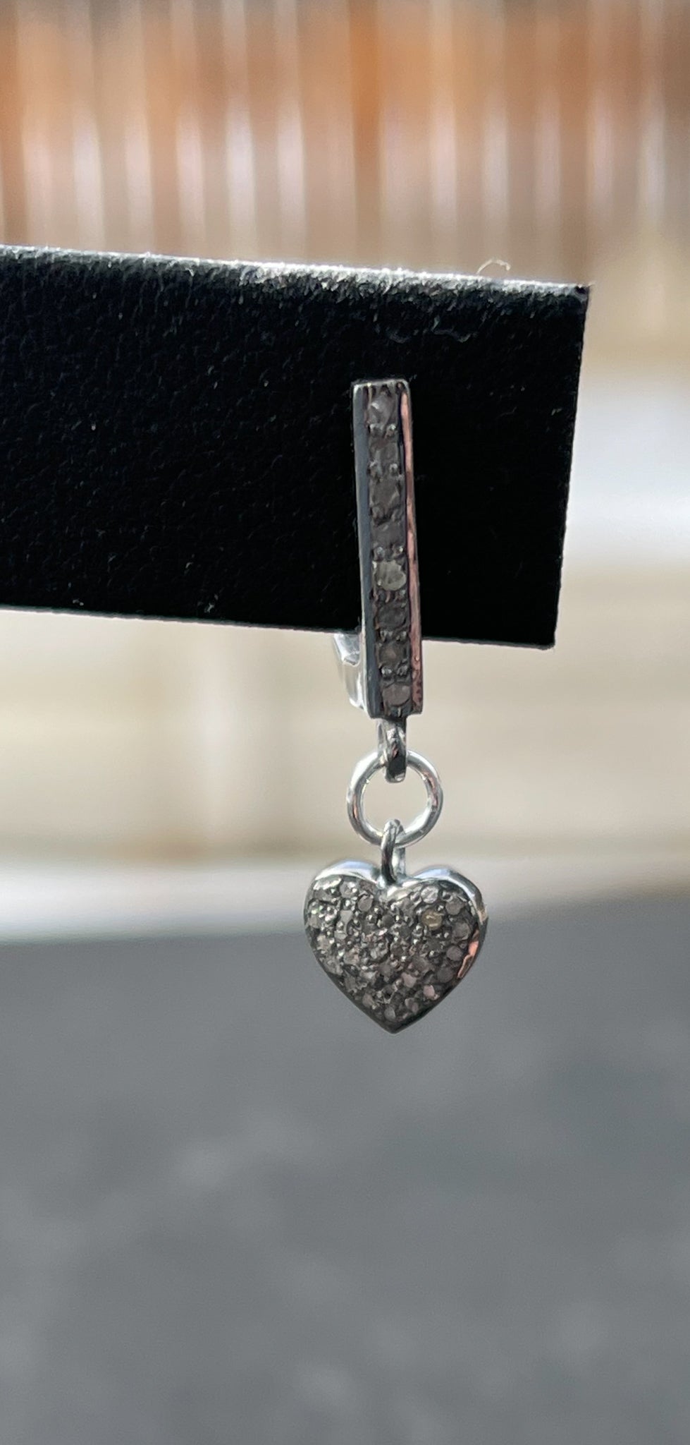 Heart Diamond Earrings