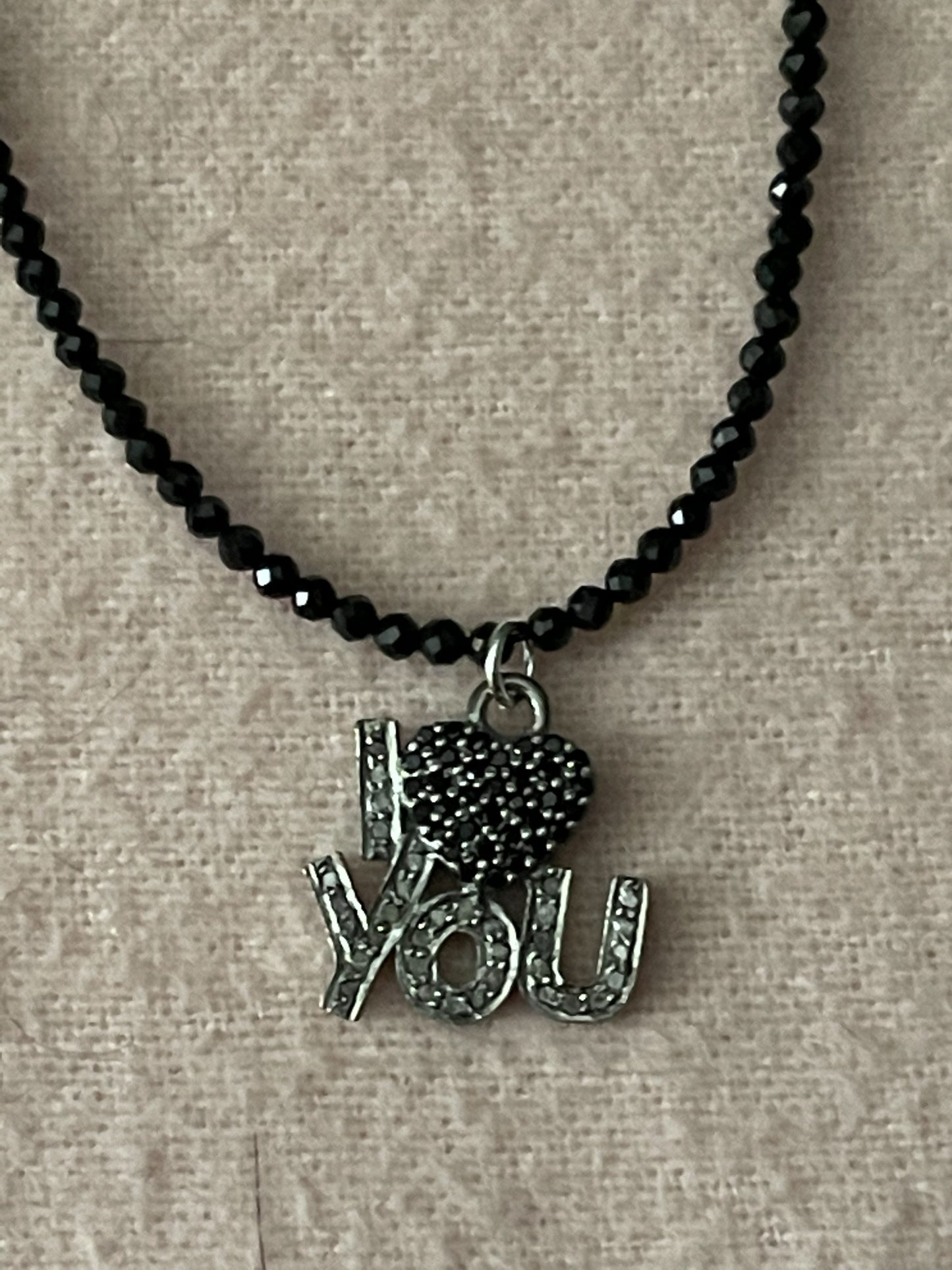 I Love You Necklace