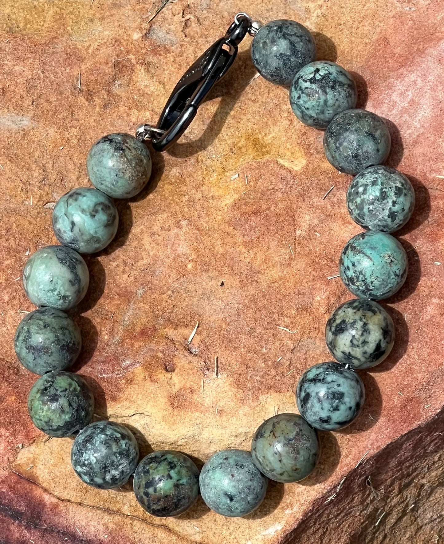 Men's African Turquoise Bracelet