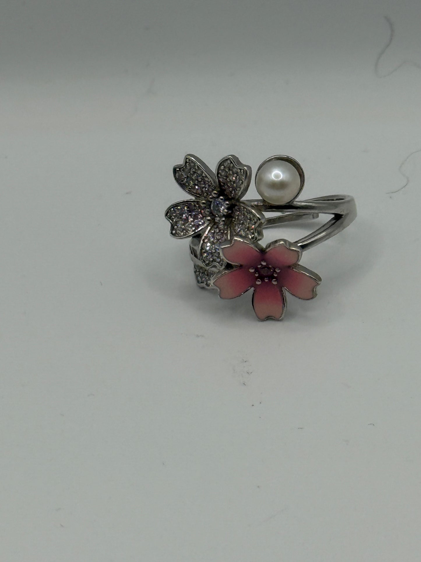 Pearl Flower Ring