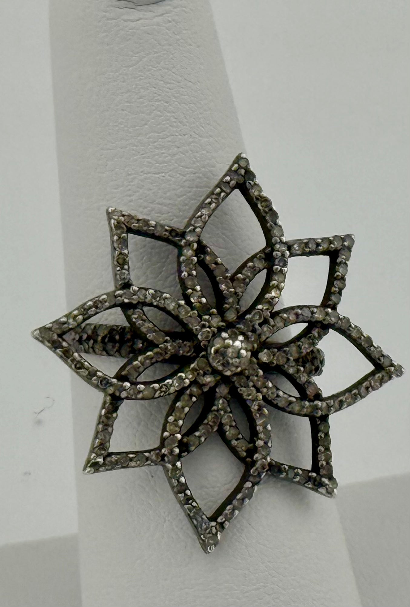 Flower Diamond Ring