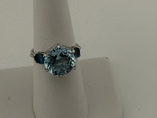 Blue Topaz Ring
