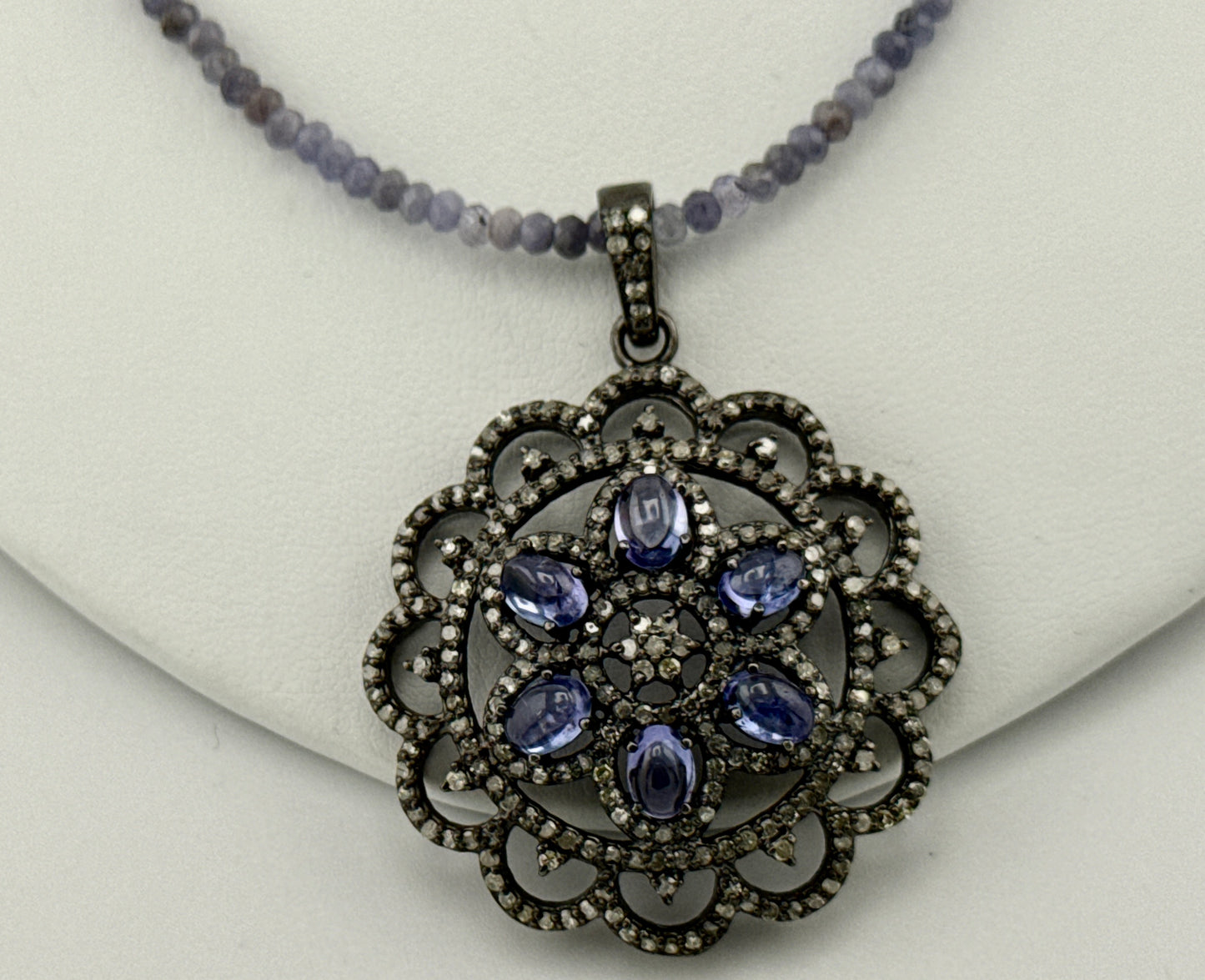 Tanzanite & Diamond Necklace