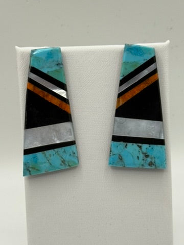 Multi Stone Earrings