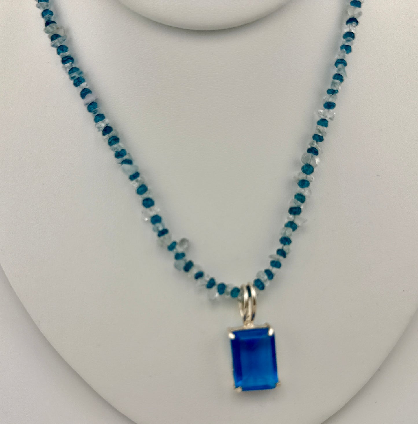 London Blue Topaz & Blue Topaz Necklace
