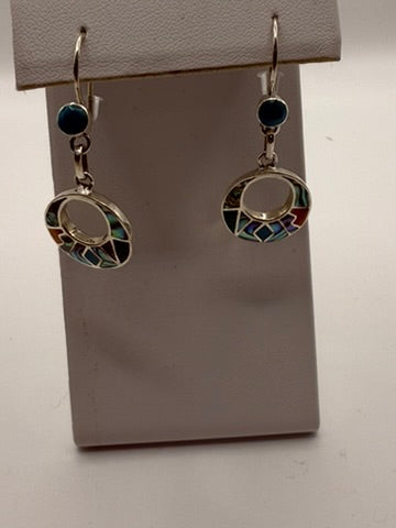 Multi-Stone Dangle Earrings