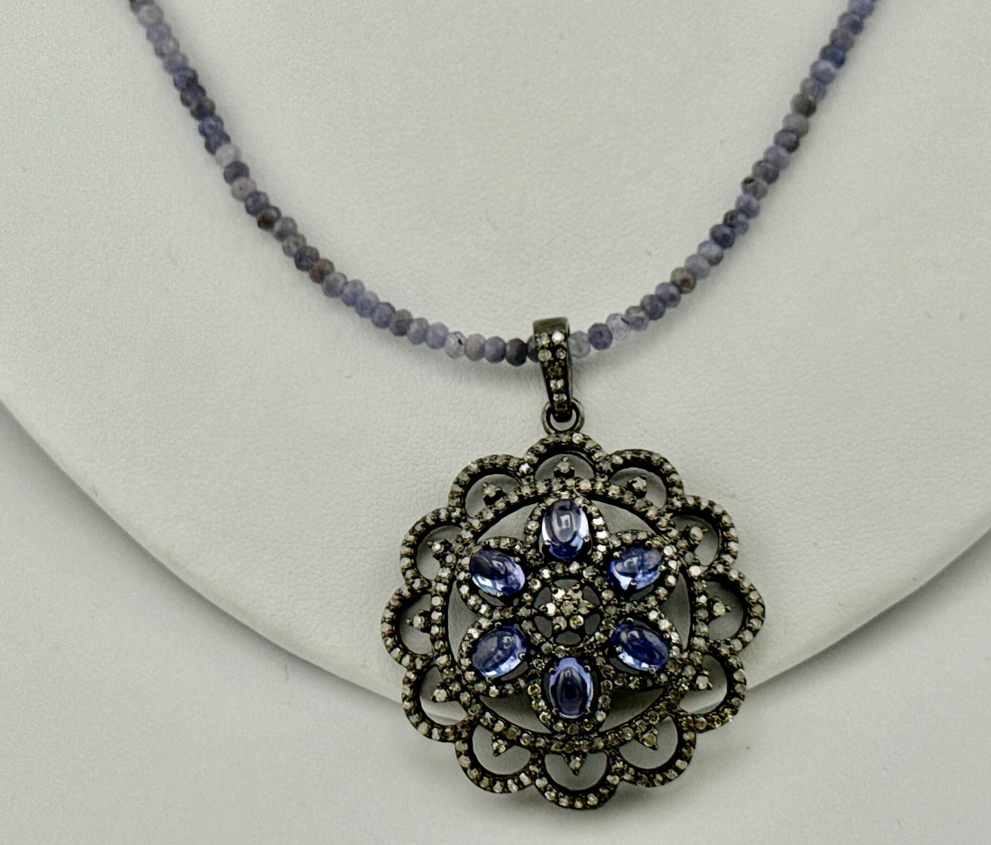 Tanzanite & Diamond Necklace