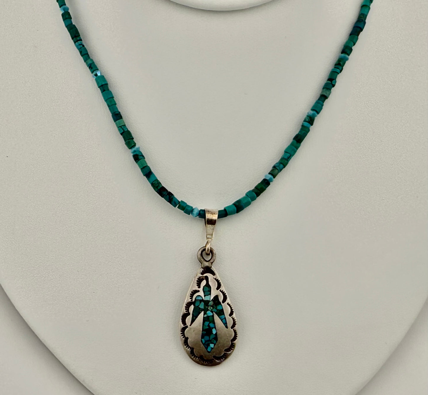 Turquoise and Sterling Silver Necklace