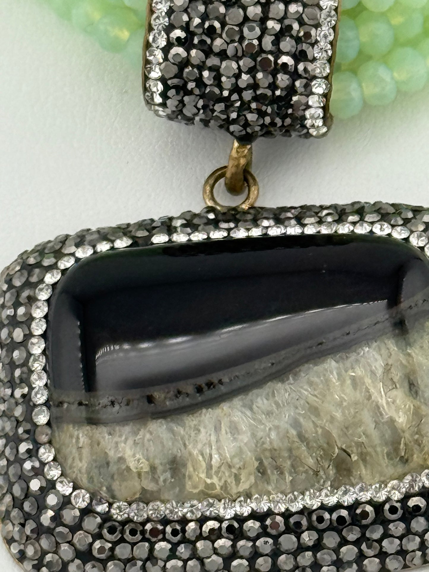 Agate, Quartz and Cubic Zirconia