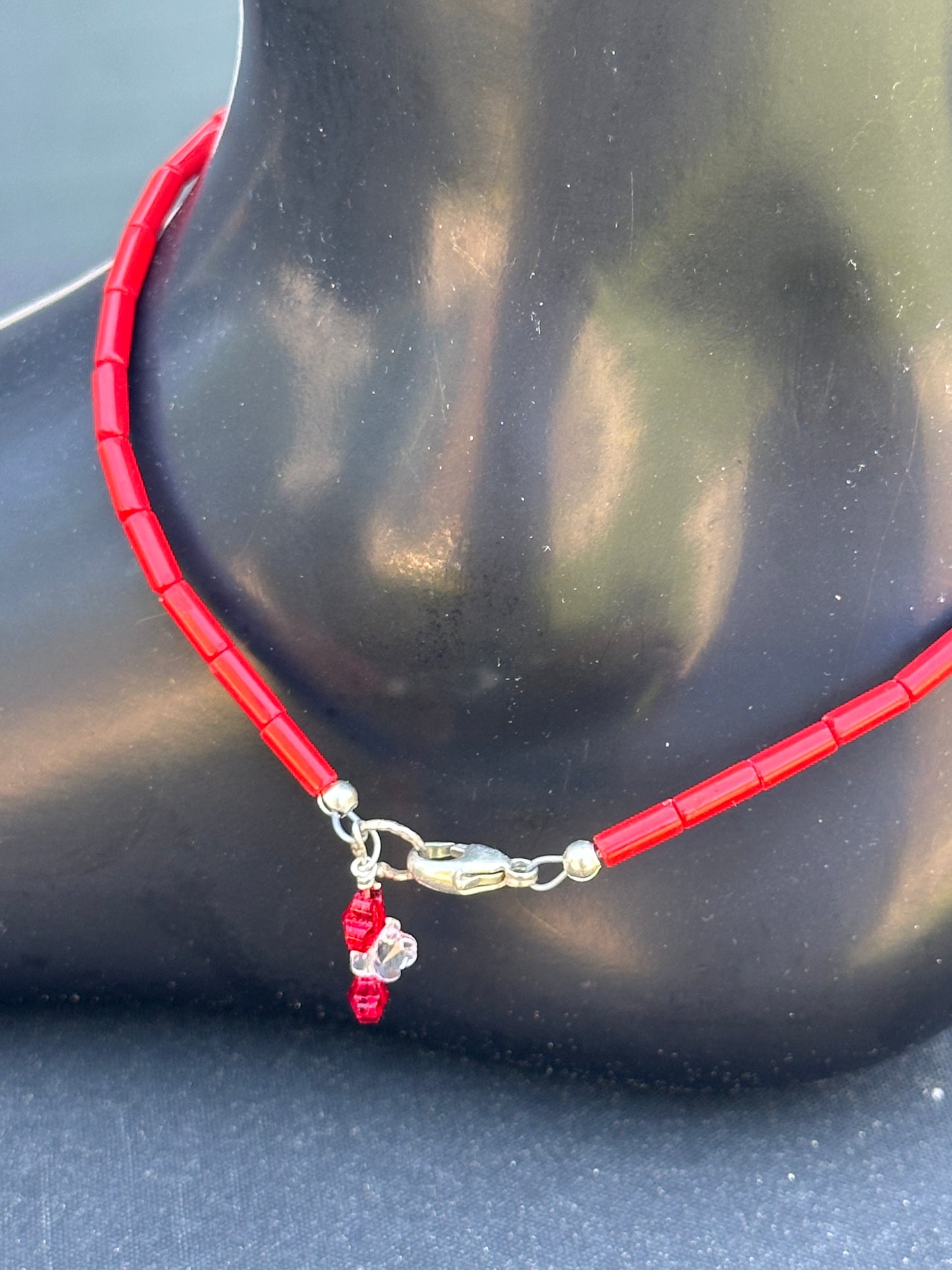 Red Coral Anklet