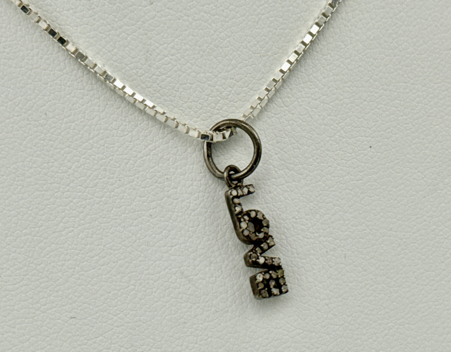 Small Diamond Love Necklace