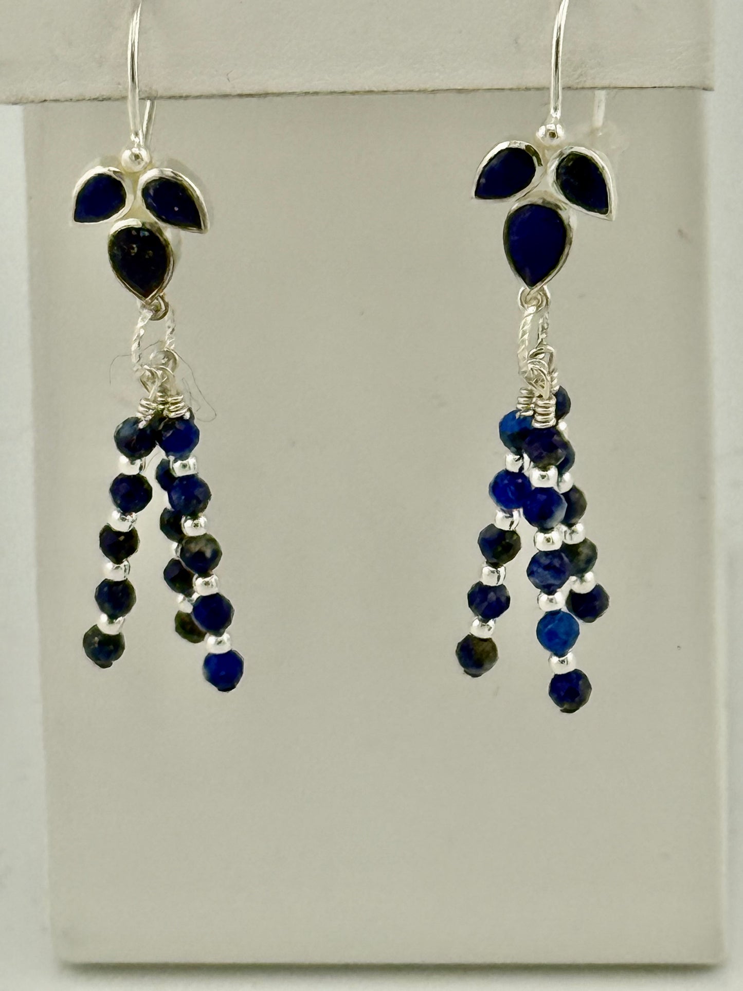Lapis and Sterling Silver Earrings