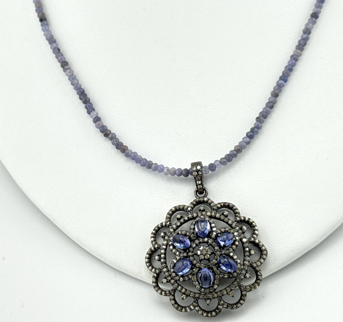 Tanzanite & Diamond Necklace
