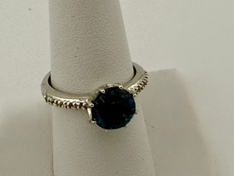 London Blue Topaz Ring