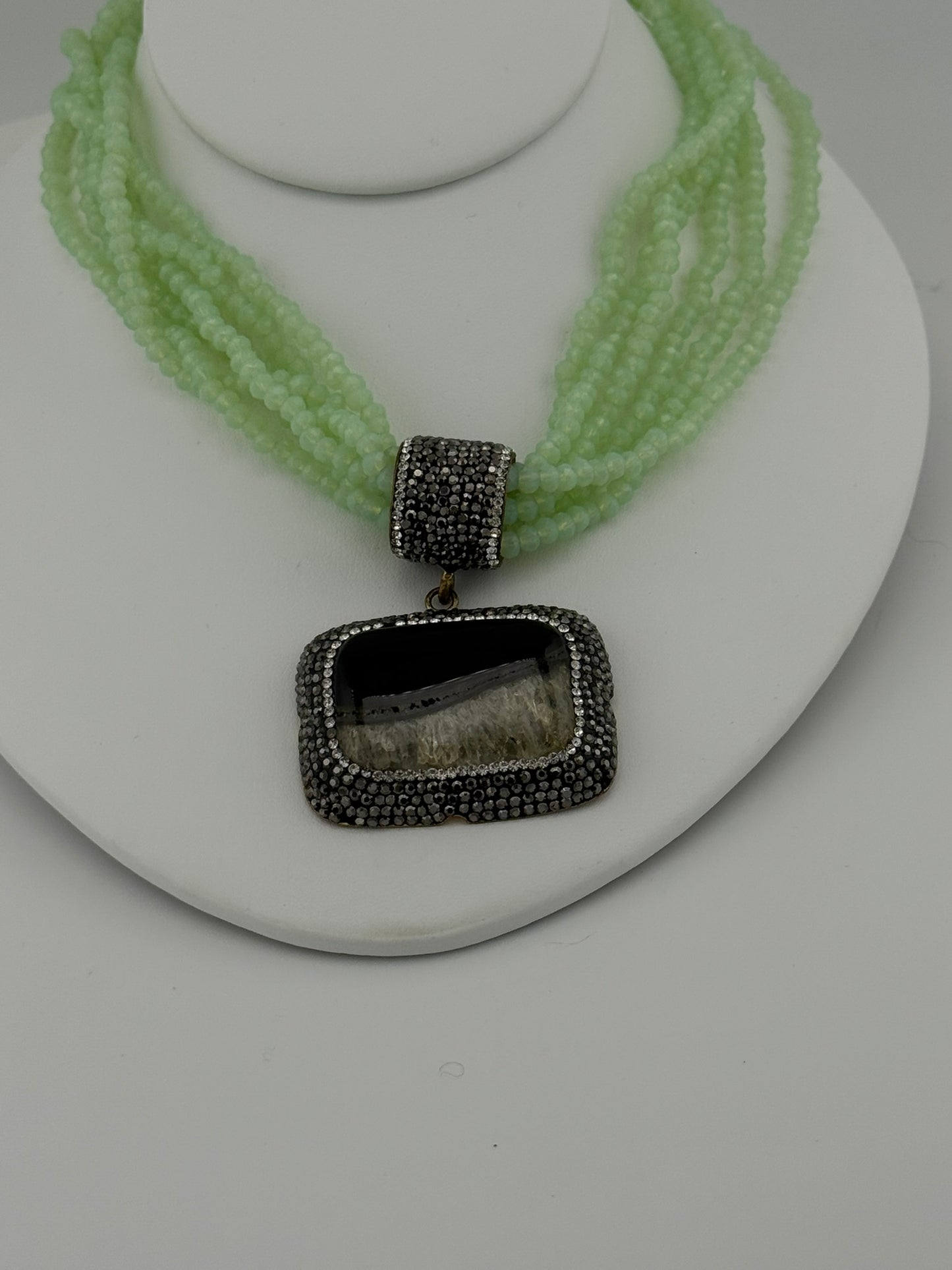 Agate, Quartz and Cubic Zirconia