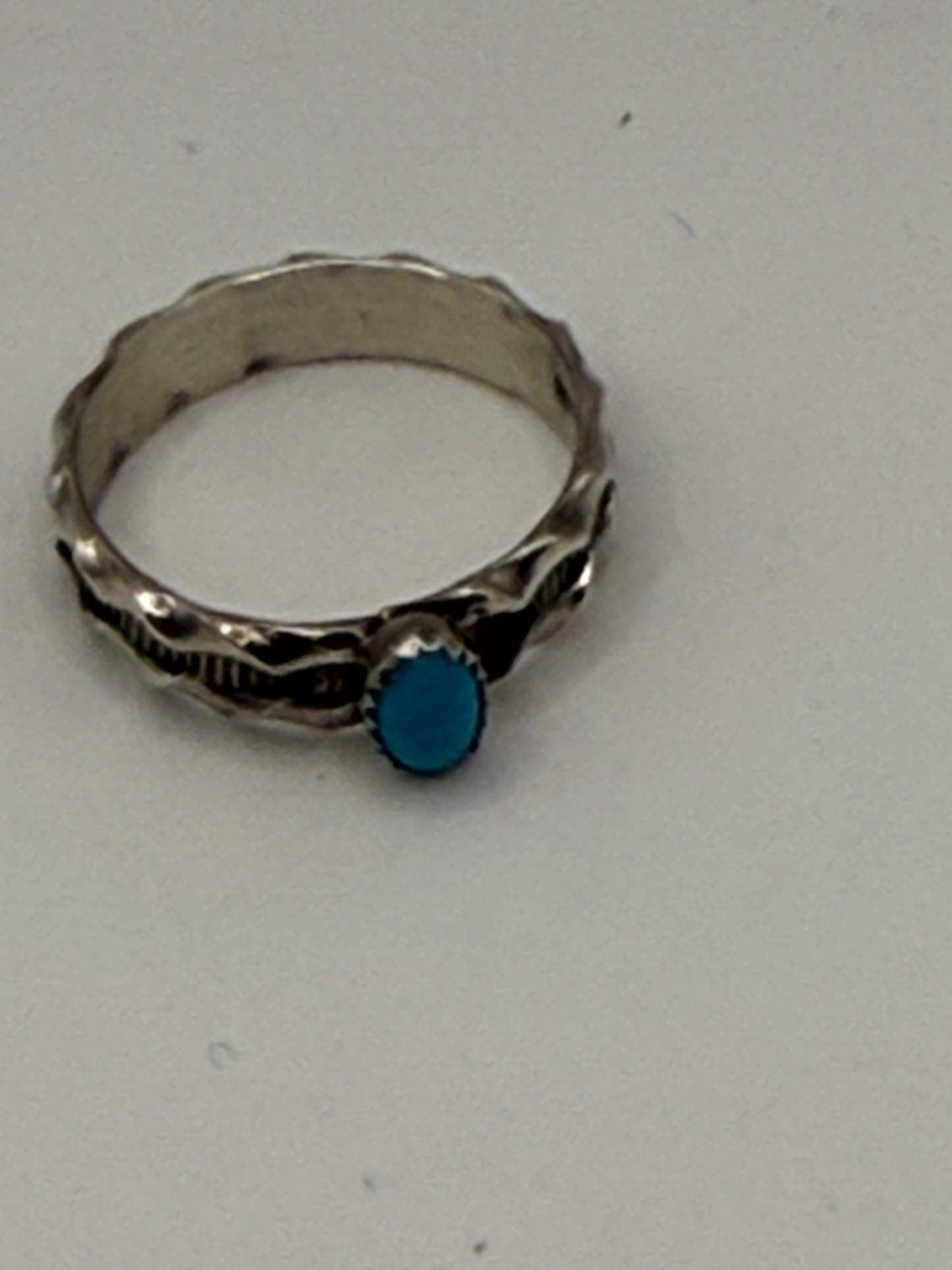 Turquoise and Sterling Silver Ring