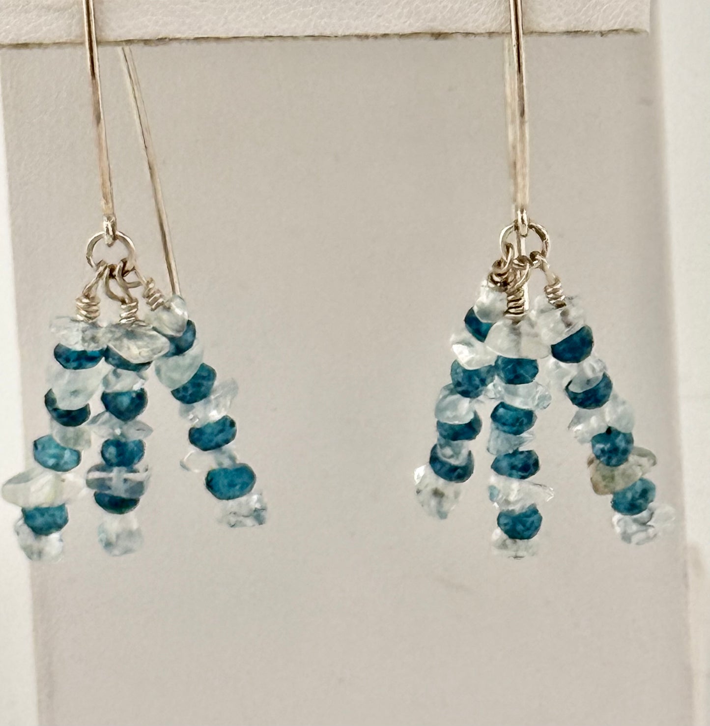 London Blue & Blue Topaz Earrings