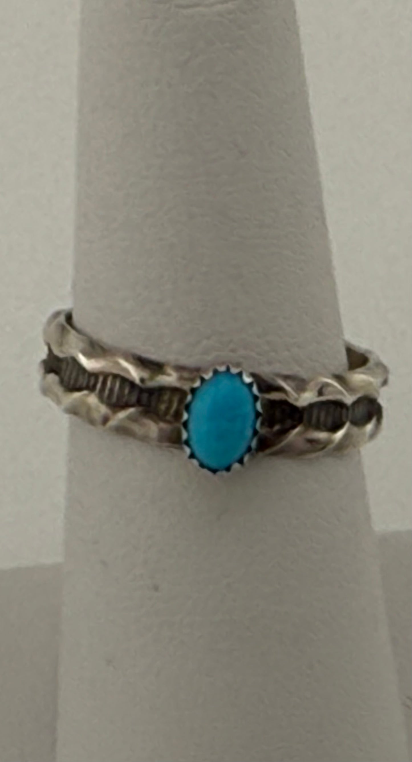 Turquoise and Sterling Silver Ring