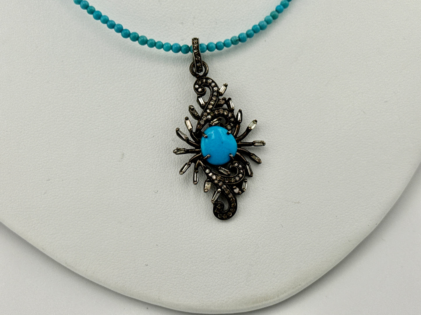 Sleeping Beauty & Diamond Necklace