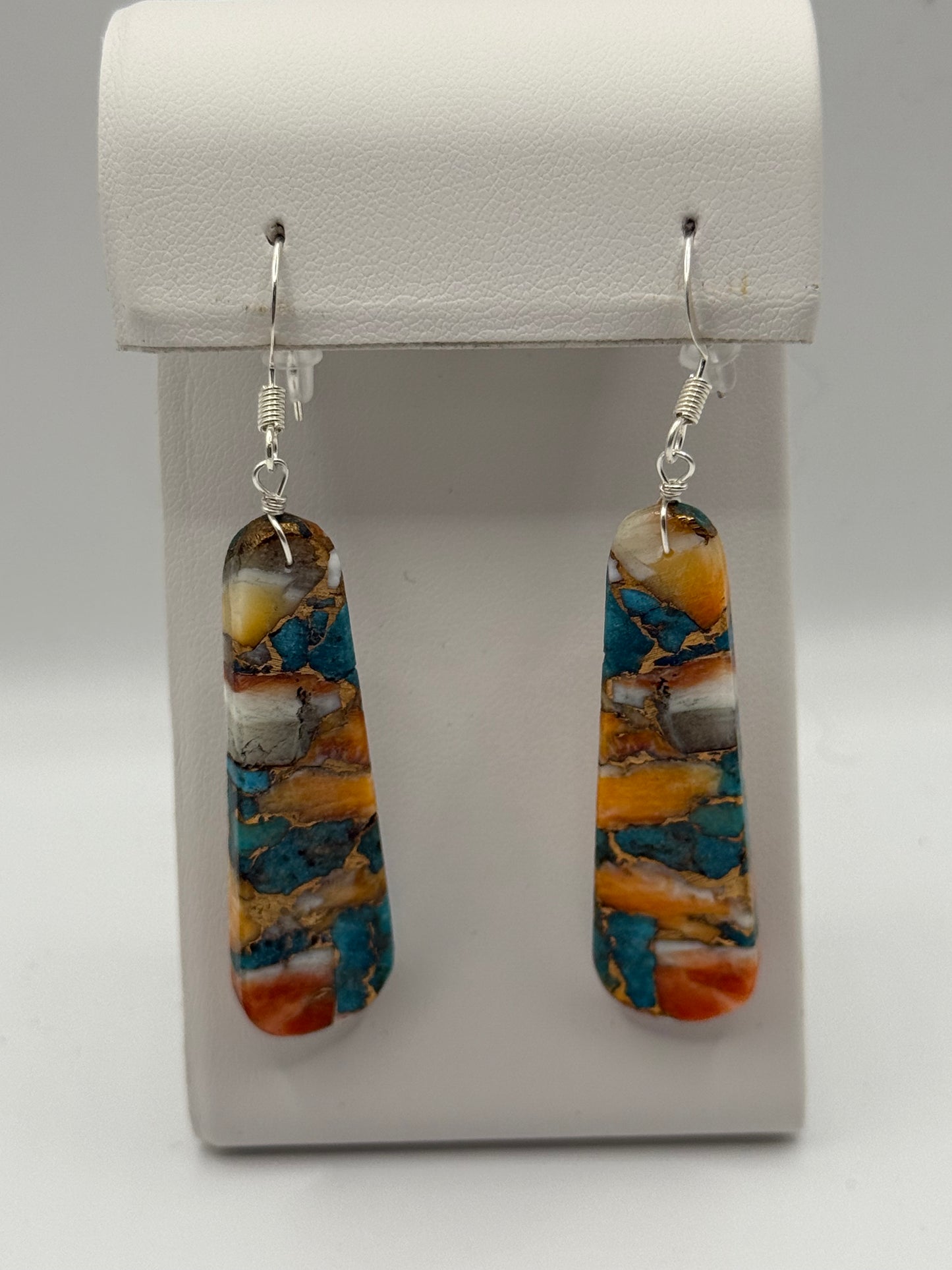 Multi Turquoise Stone Earrings
