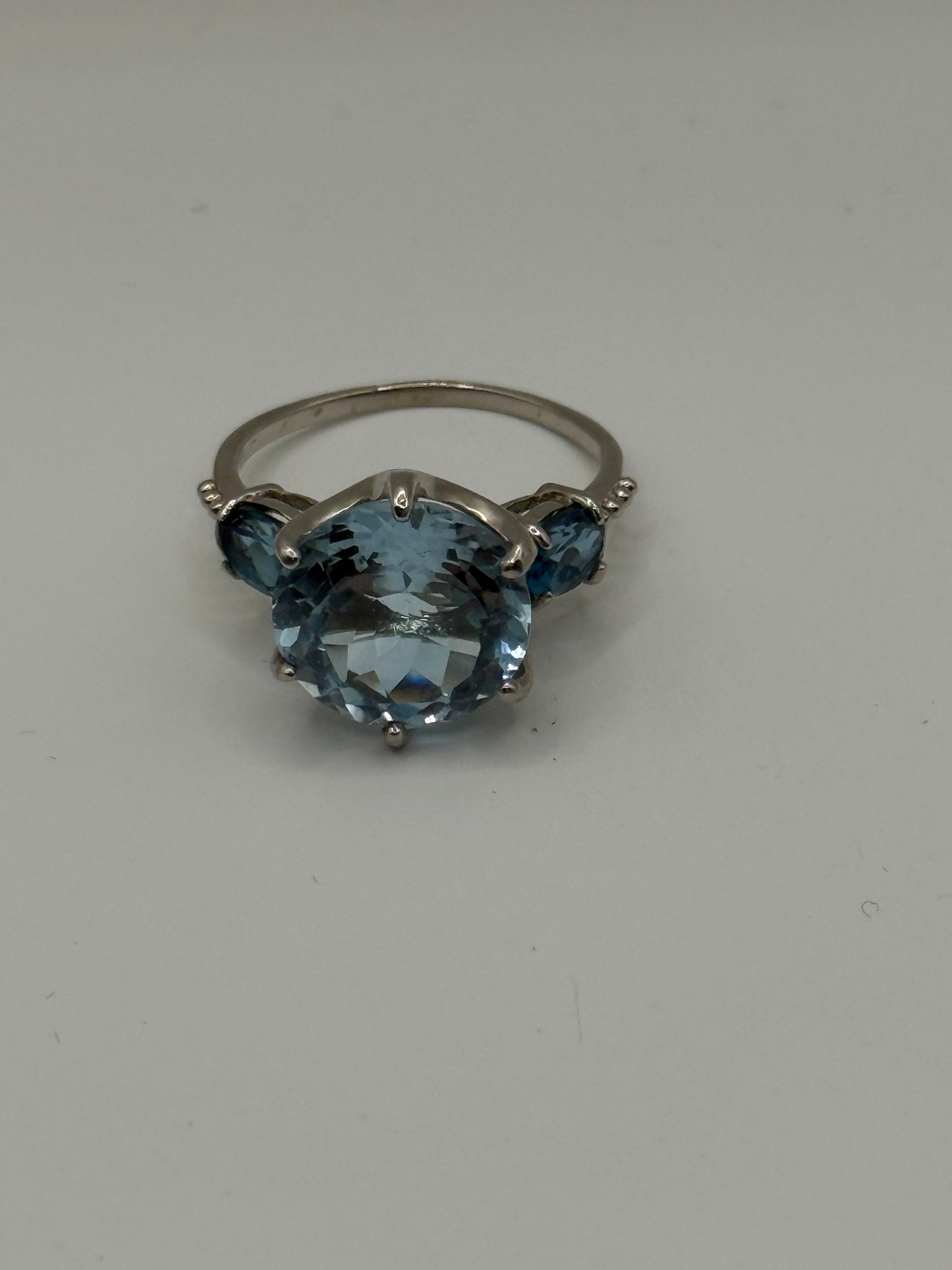 Blue Topaz Ring
