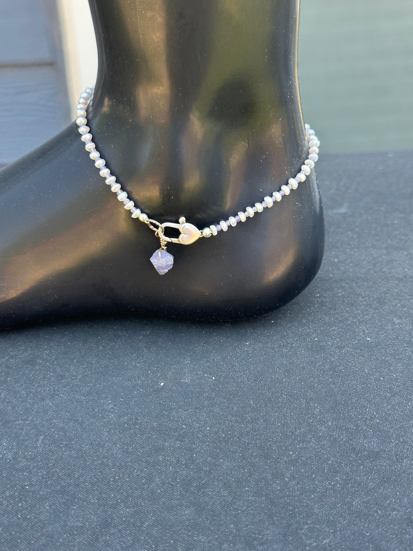 Tanzanite Anklet