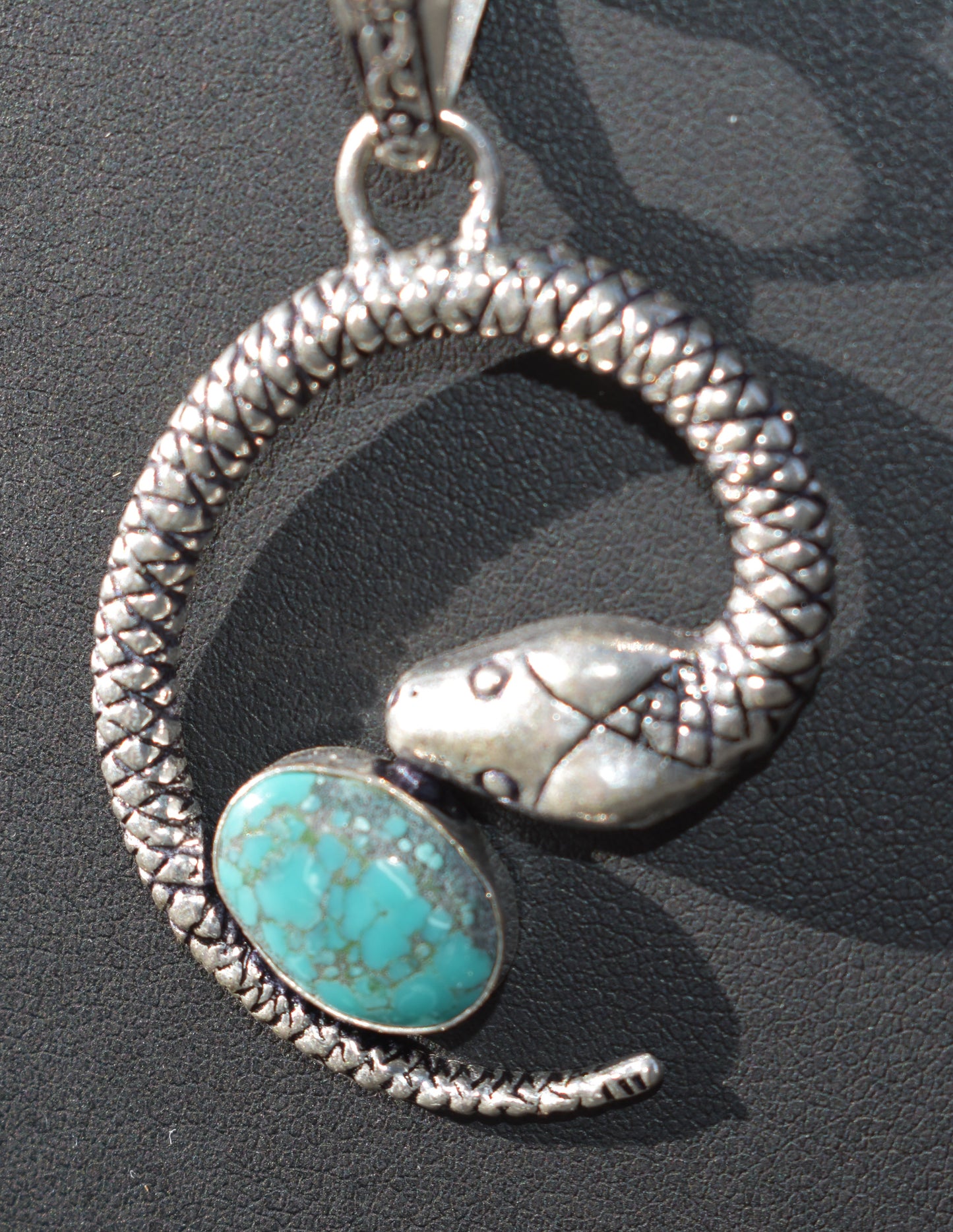 Turquoise Snake necklace